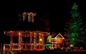 Christmas lights aspen