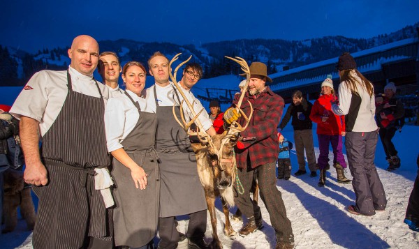 cullinary team & reindeer christmas