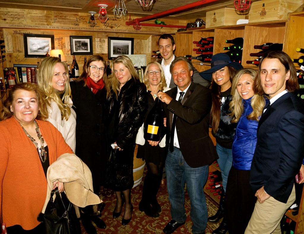 Guests at the Veuve Clicquot Collectors Dinner